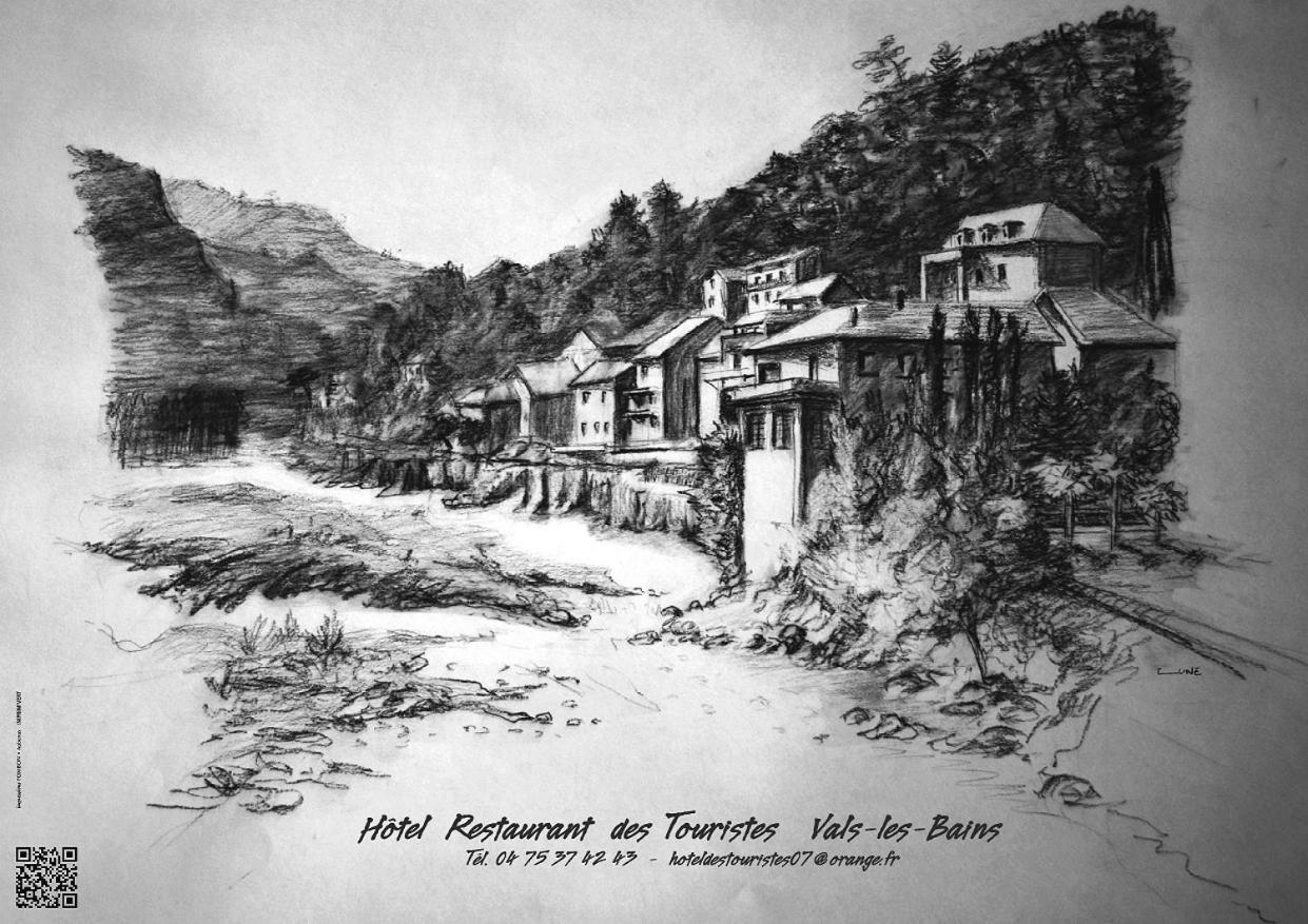 Hotel Restaurant Les Touristes Вал-ле-Бан Екстериор снимка